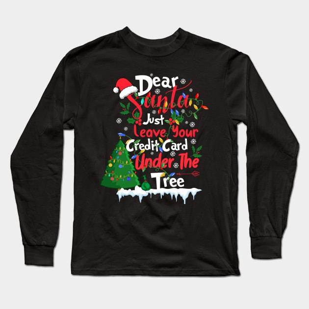 Dear Santa Long Sleeve T-Shirt by jennydesigns